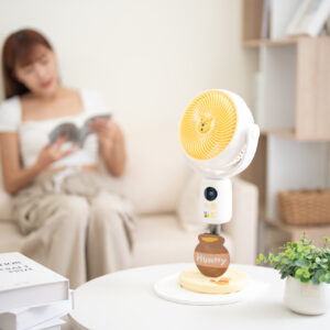 【迪士尼正版授權】維尼系列創意擺頭(遙控)風扇