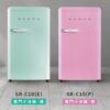 【聲寶】歐風美型冰箱 SR-C10(P)粉/(E)翠綠