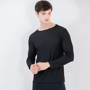 【DoDo機能服飾】男款抑菌吸排圓領內著-黑
